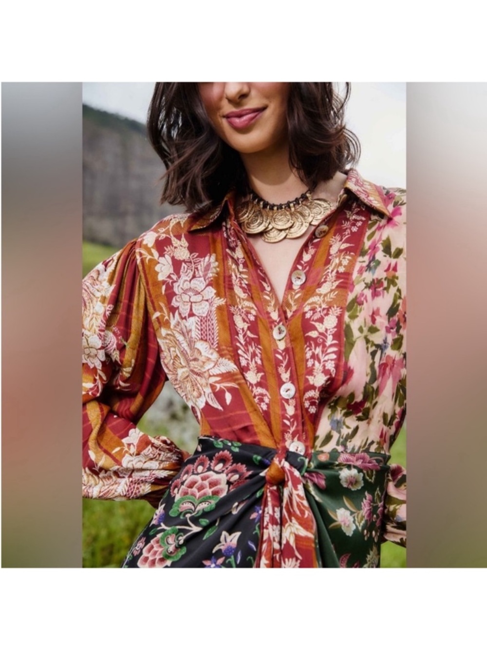 Mixed Winter Garden
Lenzing Viscose Mini Dress by farm Rio DT - Picture 15 of 15